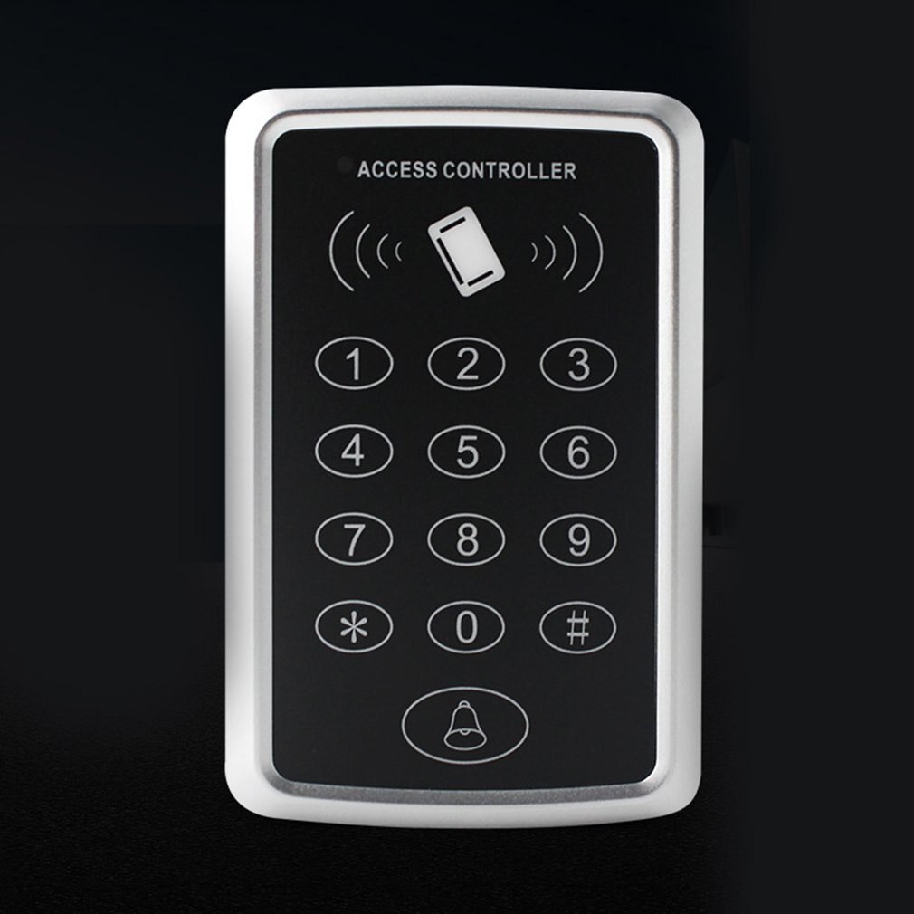 Access Controller RFID Access Control Keypad Waterproof Rainproof Cover digital panel Card Reader Door Lock System 5 ID keychain