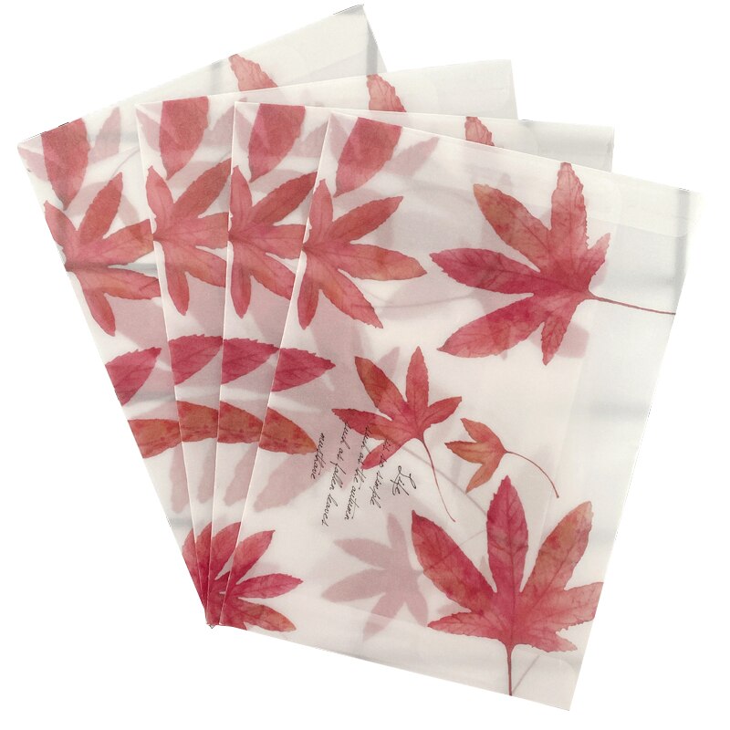 Lote de 8 unidades de Sobres de papel de ácido sulfúrico de 160x110mm, sobre para , para , para escribir: Maple leaf