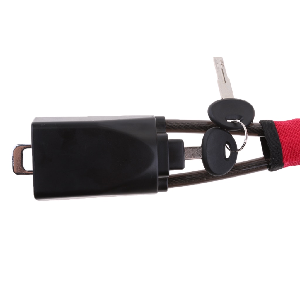 Cerradura antirrobo para volante de coche y camión, cerradura cuádruple con 2 llaves, bloqueo automático Universal, dispositivos de seguridad antirobo