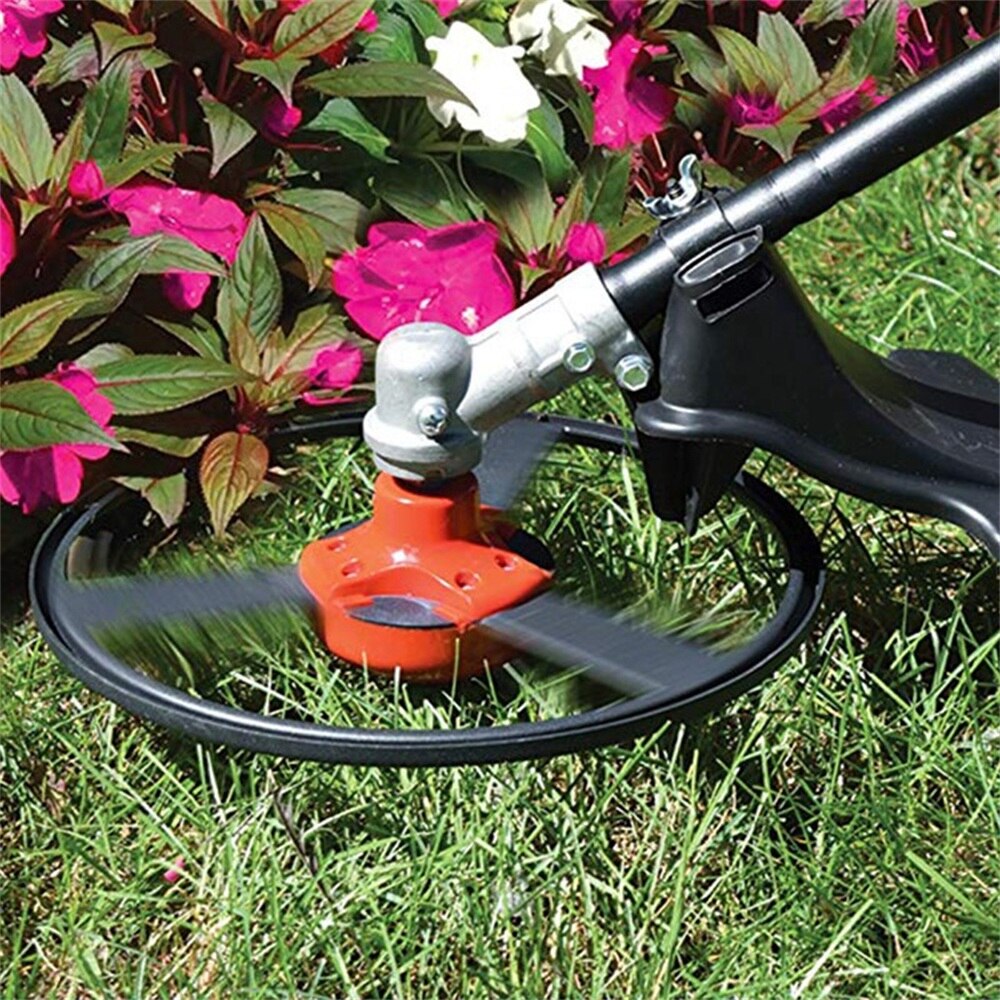 Wires Gas Trimmer Head Garden Gras Trimmer Head Grass Brushcutter Attachment Lawn Mower Heads Replacement Parts Stainless Steel