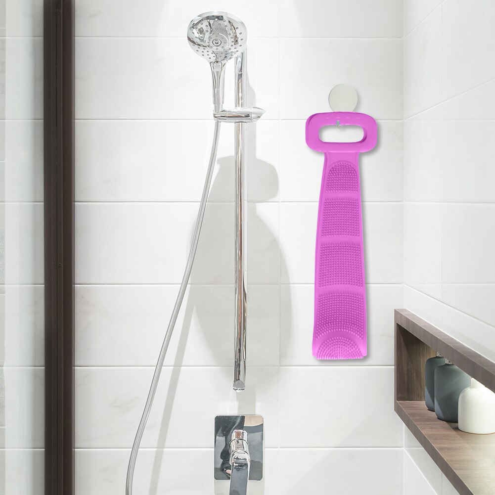 Brosses en Silicone serviettes de bain dos brosse ceinture corps brosse bain ceinture exfoliante lavage peau ménage corps propre douche brosses