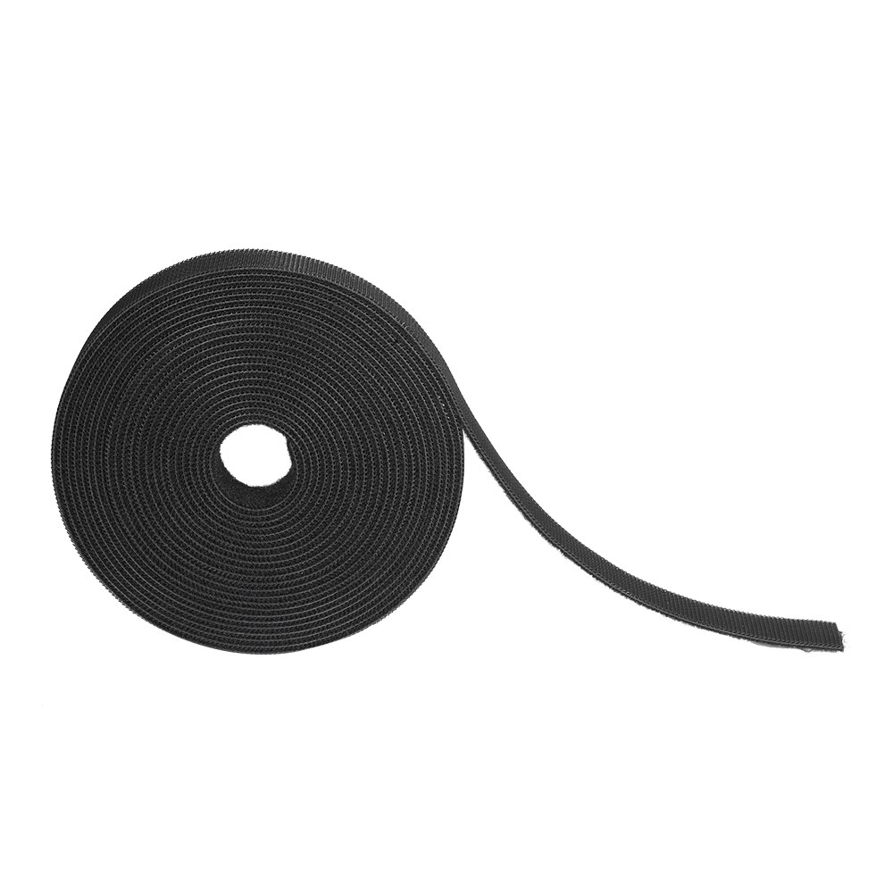 1-Roll Reusable Fastening Wire Organizer Cable Ties Cord Rope Cable Management Hook &amp; Loop Nylon Fastening Tape Cable Straps