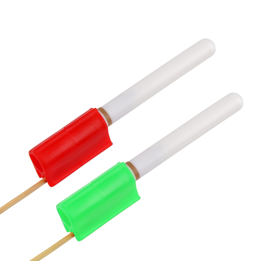 1Pc LED Fishing Rod Tip Light Stick Glow Stick Bite Alarm Useful Fishing Float Stick Night Fishing Waterproof Fluorescent Light
