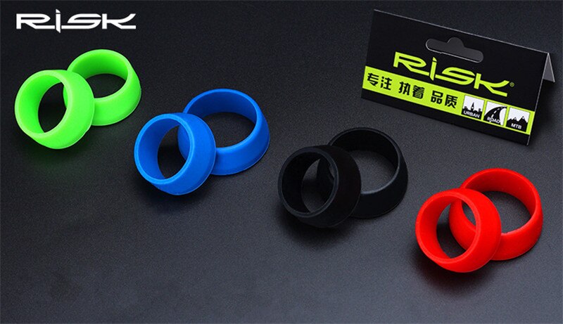 RISK Waterproof Silicone Ring Gasket for Bicycle Seatpost Protection MTB Mountain Road Bike Seat Post Dustproof Cover Washer