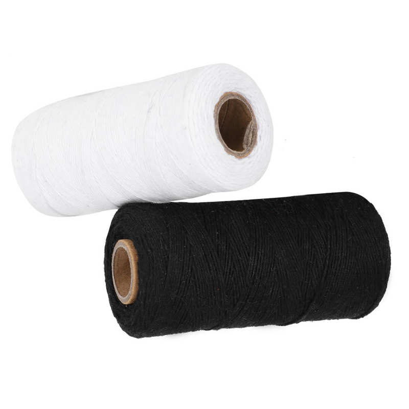 Filo Cerato Per Pelle E Tessuti Pesanti - Spessore 1 Mm, 4 Rotoli Da 100 Metri Set Colori Neon 443438