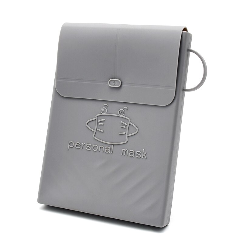 5 Colors High Baby Storage Mask Storage Bag Compact Portable Dustproof Cartoon Series Can Reused: 03