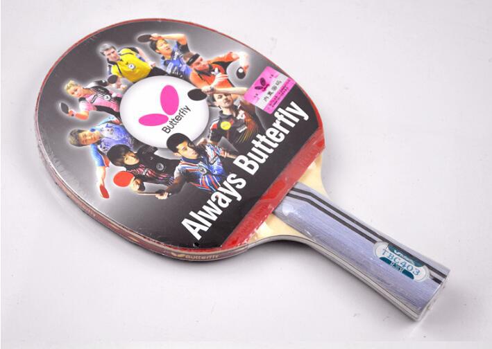 Genuine BTY 401 402 403 Shakehand Table Tennis Racket Ping Pong Racket Paddle Bat Blade loop with quick attack: 403 long handle