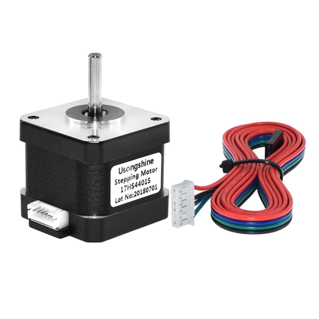Nema 17 Stepper Motor 1.5A 1m Cable 4-lead For 3D Printer CNC Engraver