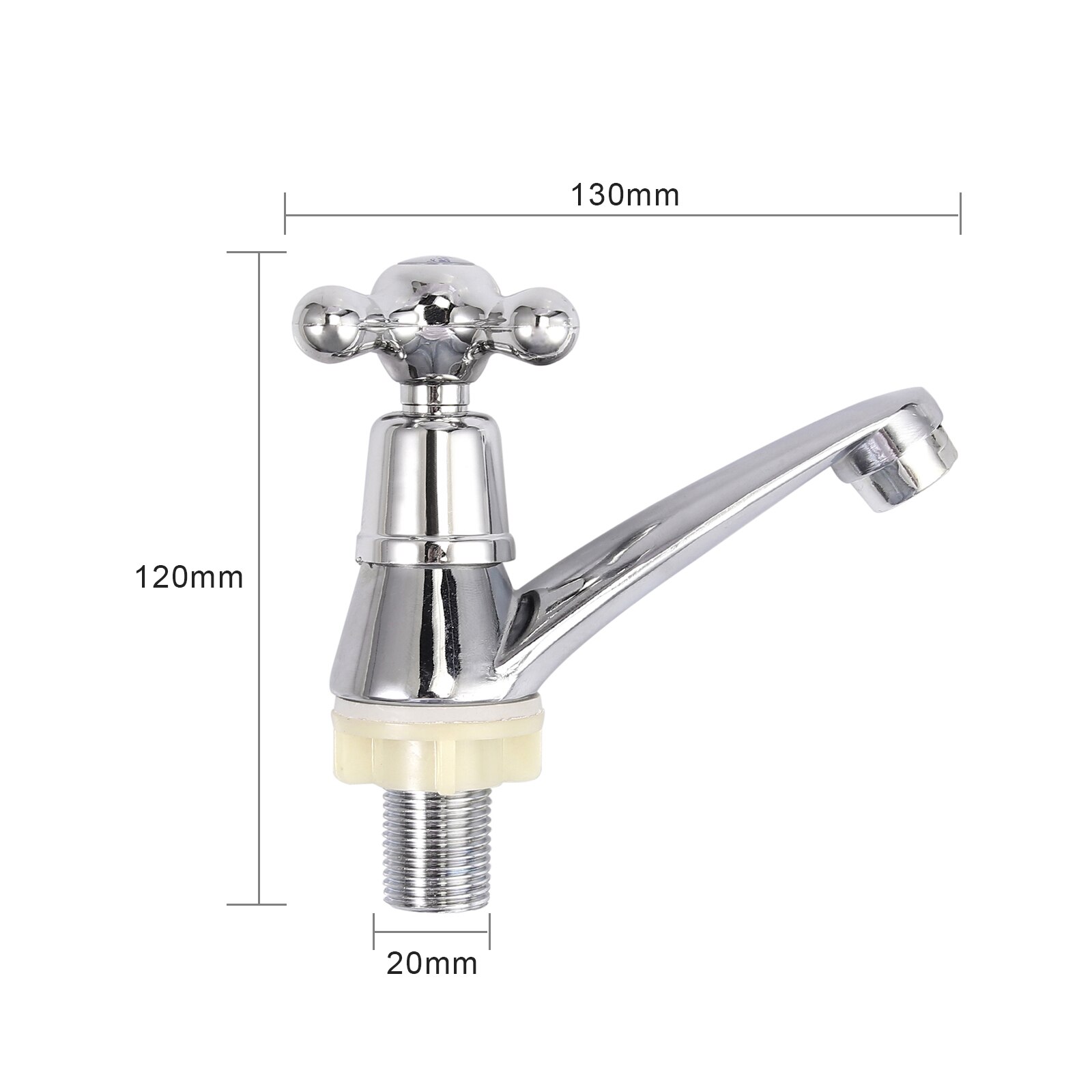 Justool 2Pcs Keuken Badkamer Water Kranen Twin En Koude Paar Tap Traditionele Bad Badkamer Wastafel Wastafel Chroom Wastafel kranen