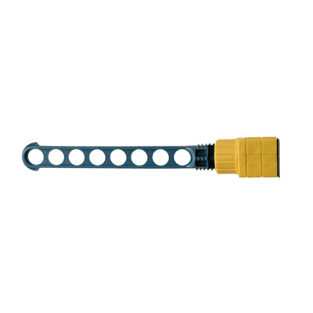 Wäscheständer, Balkon, Wäscheständer, Wandmontage, Wäscheständer, Badezimmer-Wäscheständer, platzsparend für Höhle Innenbereich, 8 Löcher: Blau
