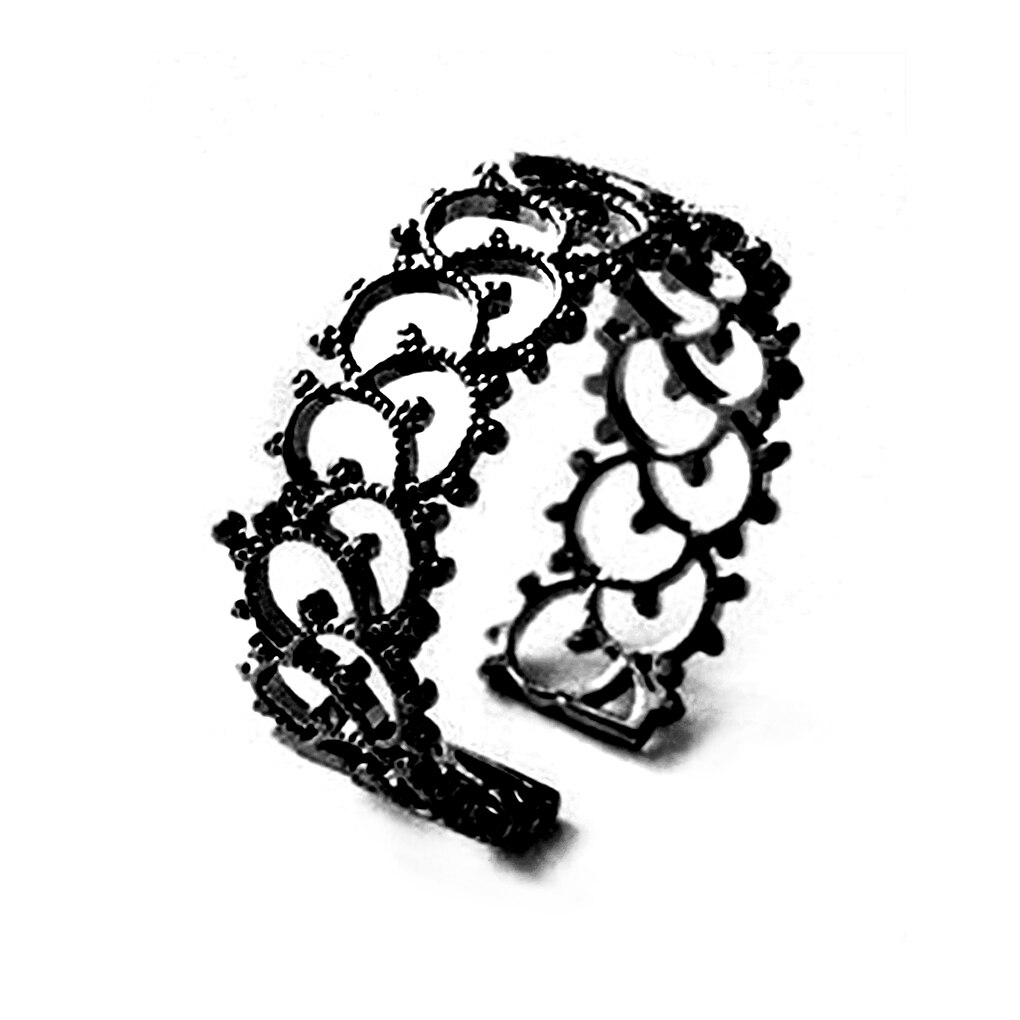 Lovely Women Hollow Flower Rings Cute Copper Girl Adjustable Rings Prom Wedding Night Party Jewelry: NO.1