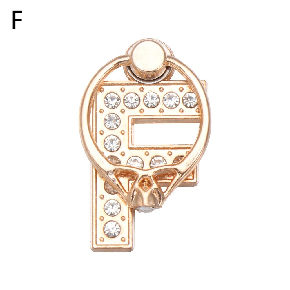 Soporte Universal multifunción para teléfono con letras, accesorio ultrafino con rotación de 360 grados, 1 unidad: F