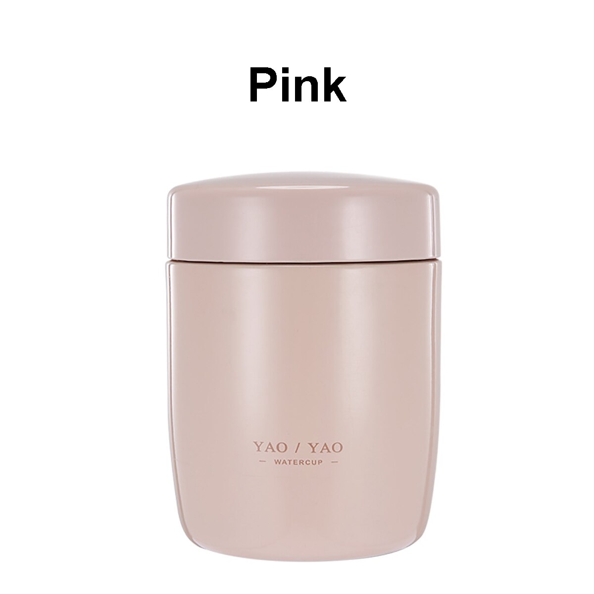 Draagbare Voedsel Thermos Voor Kids Rvs Lunchbox Van 4 Kleur 260Ml Mini Soep Containers Thermosflessen Thermocup: Pink