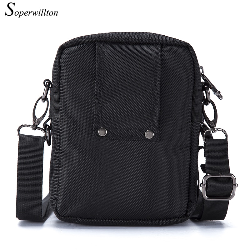 Soperwillton mannen Messenger Bag Waterdichte Mannen Purse Oxford 1680D Rits Zak Crossbody Voor Mannelijke #1052