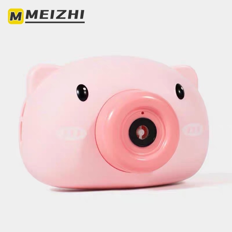 MEIZHI maszyna robić baniek mydlanych świnia bańka aparat fotograficzny bańka aparat fotograficzny Douyin Internet czerwony zabawki zabawki dla dzieci