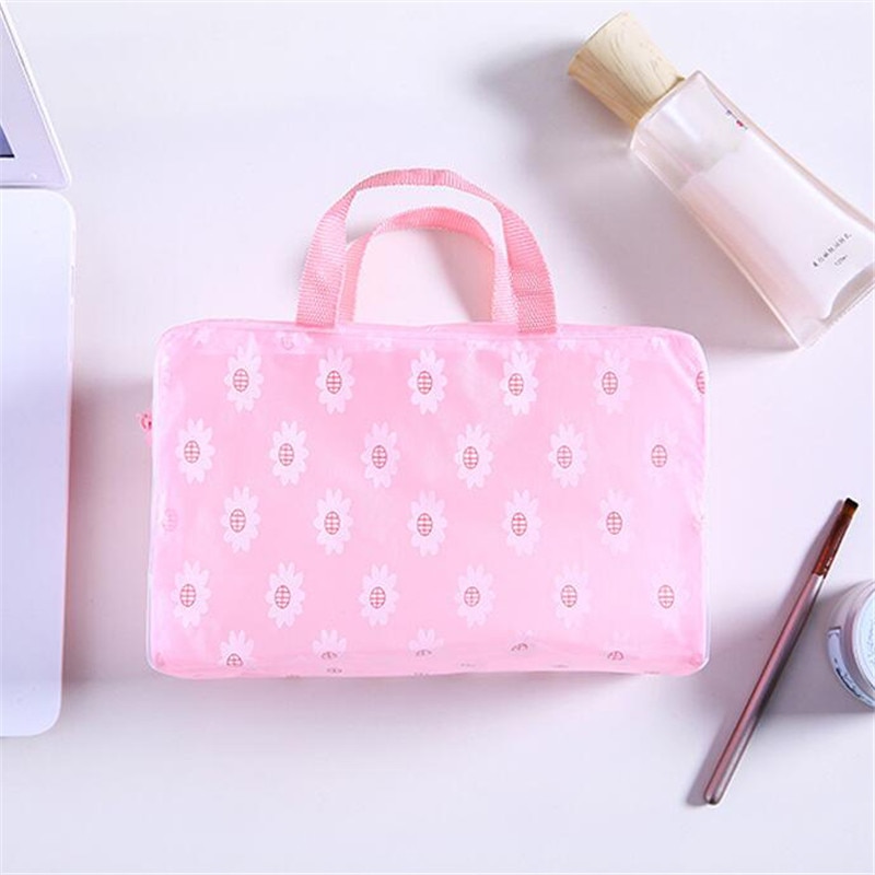 Women Girl Travel Cosmetics Organizer Bags Waterproof Bathroom Wash Bags Storage Bag for Shampoo Bathing Makeup Tool