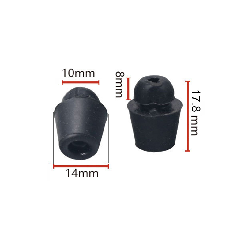 Amortiguador de puerta de coche, Protector de goma, junta absorbente de golpes para puerta/maletero, almohadillas de goma, pegatina amortiguadora para puerta de coche