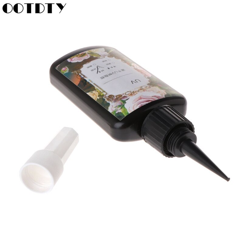 UV Resin Epoxy DIY Jewelry Making Transparent Soft Quick Solidify Crafts 25/50ml