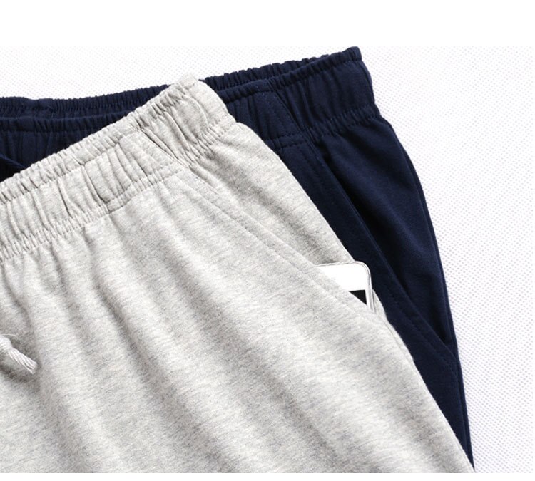 Fall Plus Size Men&#39;s Home Pajamas Pants Solid Color Soft Modal Fabric Casual Sleepwear Trousers Bas De Pyjama Homme
