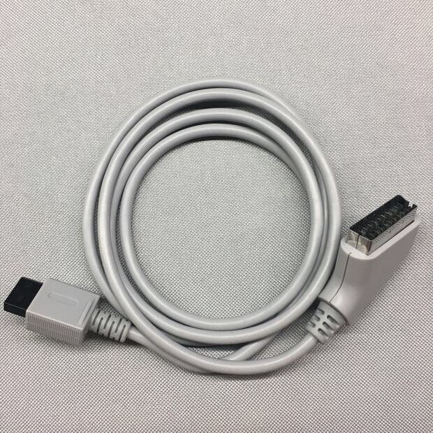 réel rvb péritel vidéo HD HDTV AV cordon câble RGB péritel plomb pour Nintendo Wii Console jeu vidéo