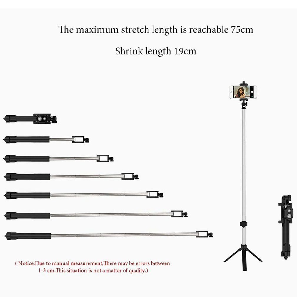 Mini Universele Statief Pole Beugel Selfie Stok Mini Handphone Live Photo Houder Statief Camera Prachtige Schaalbare