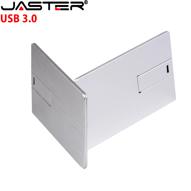 JASTER unidad Flash USB 3,0 de alta velocidad 128GB tarjeta de memoria de Metal giratoria 64GB impermeable memoria de creativa 32GB