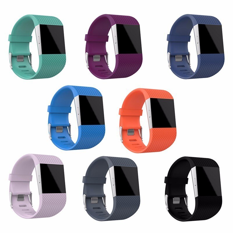 Inteligentne akcesoria do paska Fitbit Surge wymienna opaska sportowa silikonowa bransoletka zegarek pasek do pasków Fitbit Surge Watch