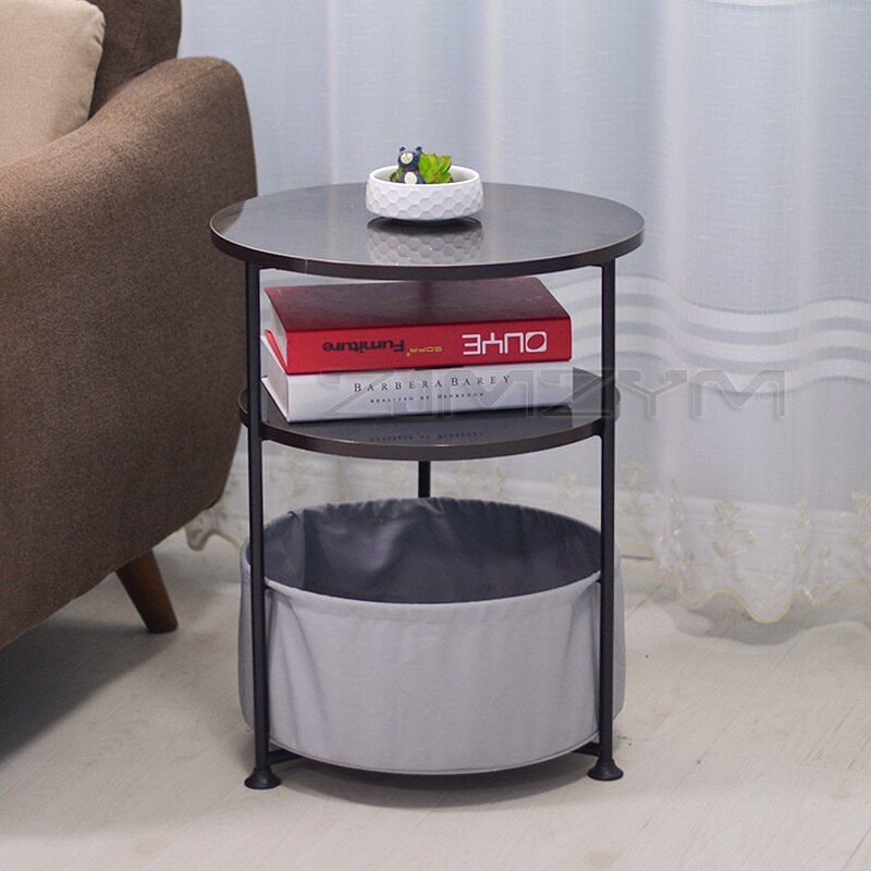 simple round coffee table living room telephone table mobile sofa small coffee table notebook table bedside table