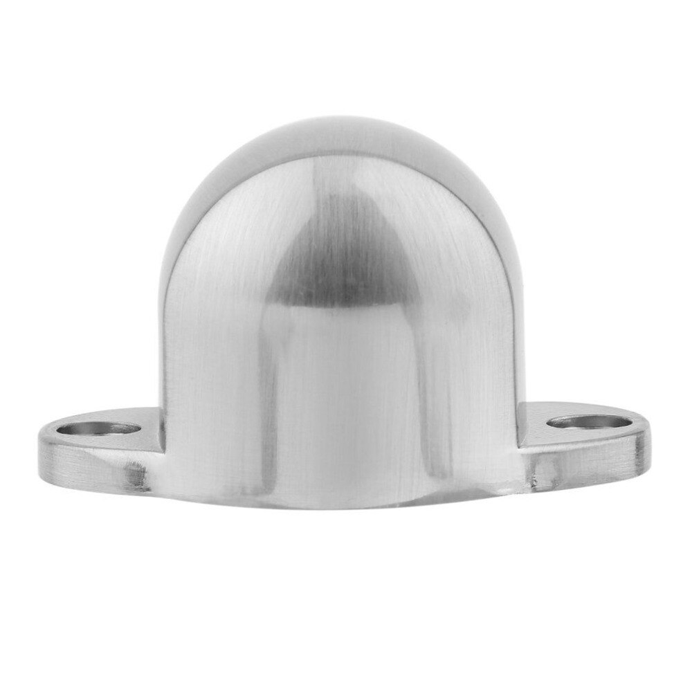 Stainless Steel Strong Magnetic Door Stopper Suction Gate Supporting Hardware Powerful Mini Door Stop with Catch Screw Mount