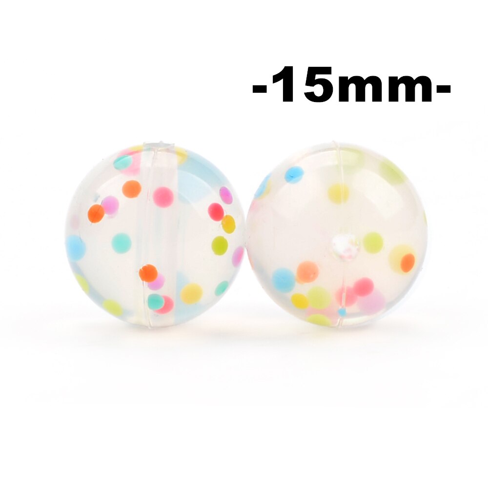 100Pcs/lot 15MM Round Shape Silicone Beads Food grade silicone Bpa free For Keychain Necklace Accessories for making jewelry: Lemon yellow