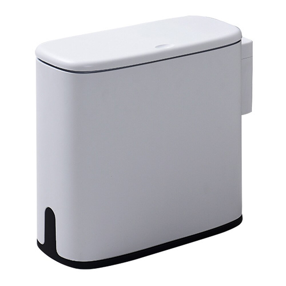 Multifunction 11L Plastic Narrow Type Trash Can Toilet Waste Bin Dustbin Trash bin Basket Garbage Bucket Bathroom Cleaning Tool