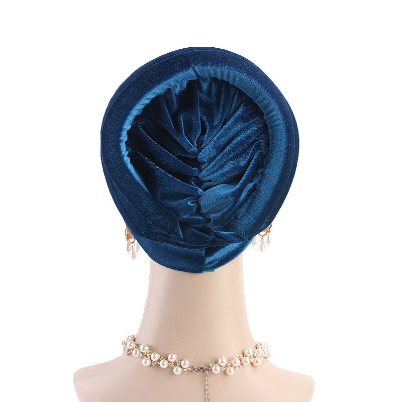 Pañuelo mujer musulmana de terciopelo de Color liso, hiyabs para mujer, turbante, gorro, cubierta de algodón, gorro interior de hiyab, prenda Islámica para la cabeza, sombrero debajo de la bufanda
