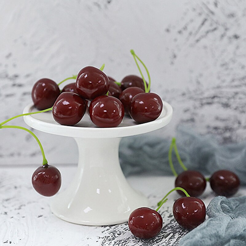 Fruta falsa Artificial de manzana para decoración del hogar, ornamento naranja de simulación, artesanía de comida, accesorios de fotografía,