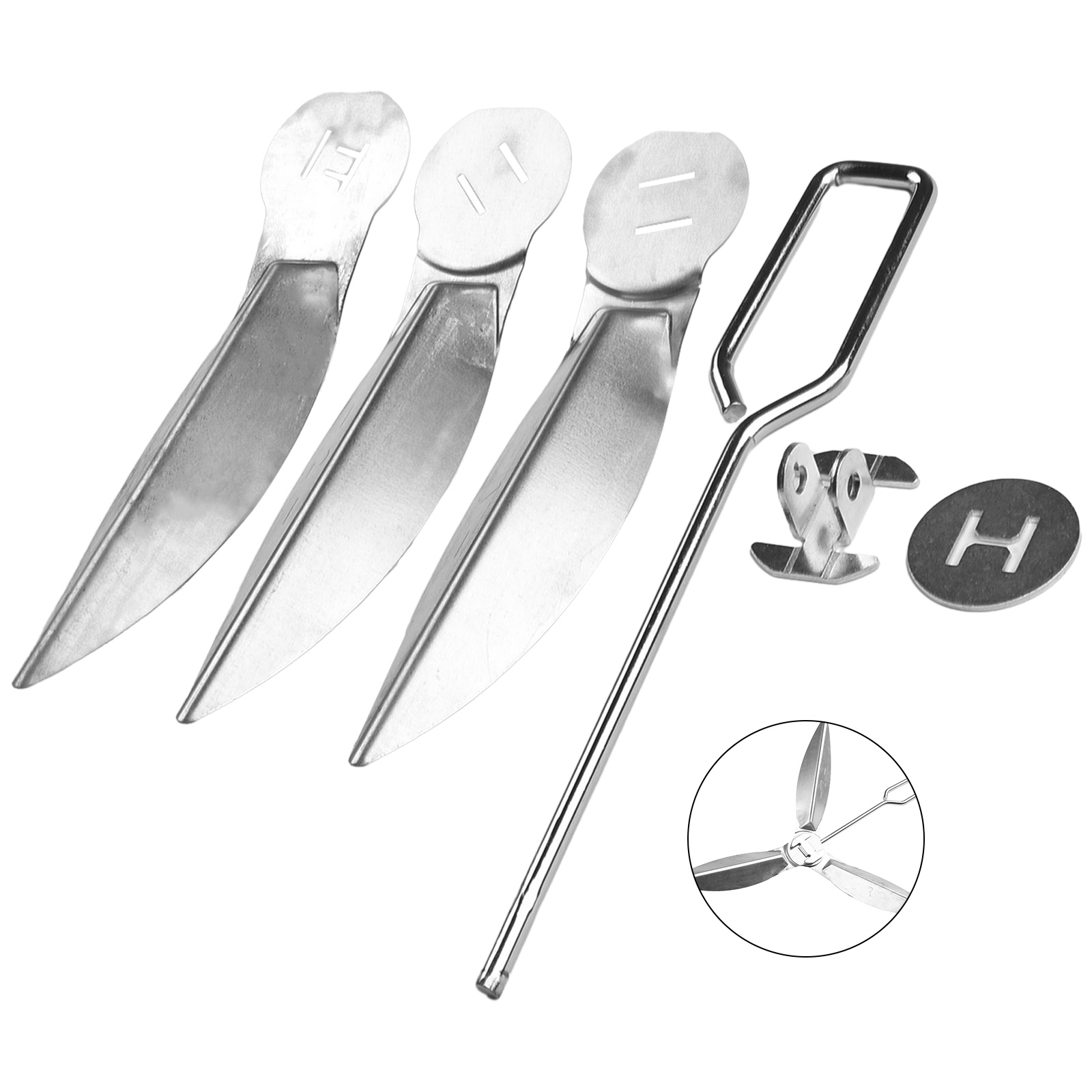 One-Touch-Reinigungssystem-Kit für Weber-Grill 90992 3618 7443 307443 307408 90719 ersetzt Ersatzteile für Grill grills im Freien