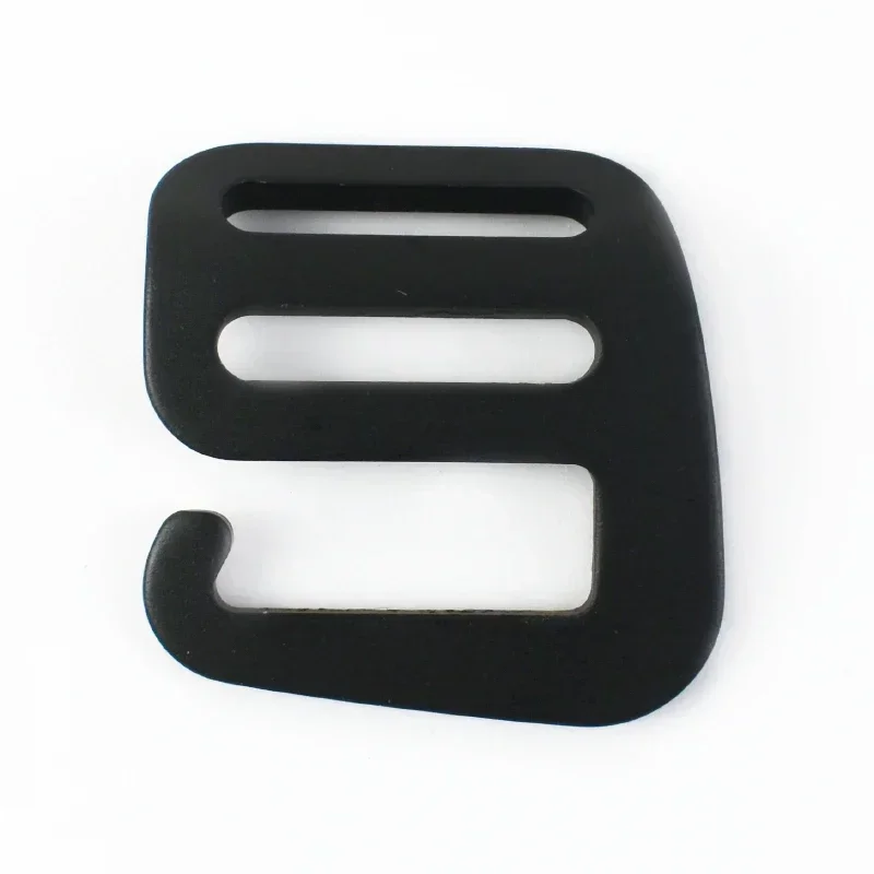 Hebillas de gancho G de Metal de 20/25mm para mochila, cierre de bolsos, correa de correas Tri-Glide, hebilla ajustable, accesorios de Hardware DIY, 2/5/10 Uds.: 7 mm / Plata antigua