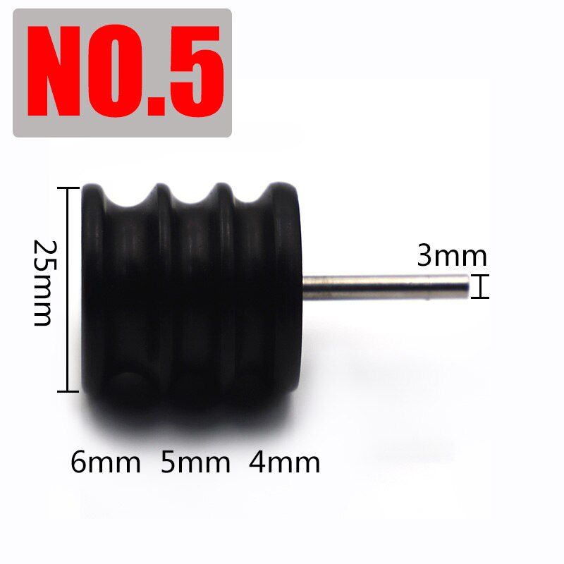 DIY Leather Grinding Tools Mini Portable Drill Versatile Polishing Machine Bits Tools Kit Purple Sandalwood Grinding Head Suit: NO.5 Grinding head