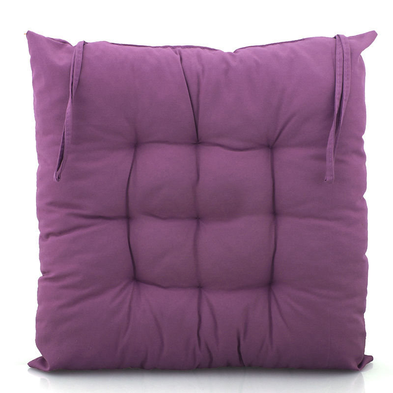 1 stuk kleurrijk zacht thuiskantoor decoratie vierkant katoenen zitkussen kussen billen stoelkussen