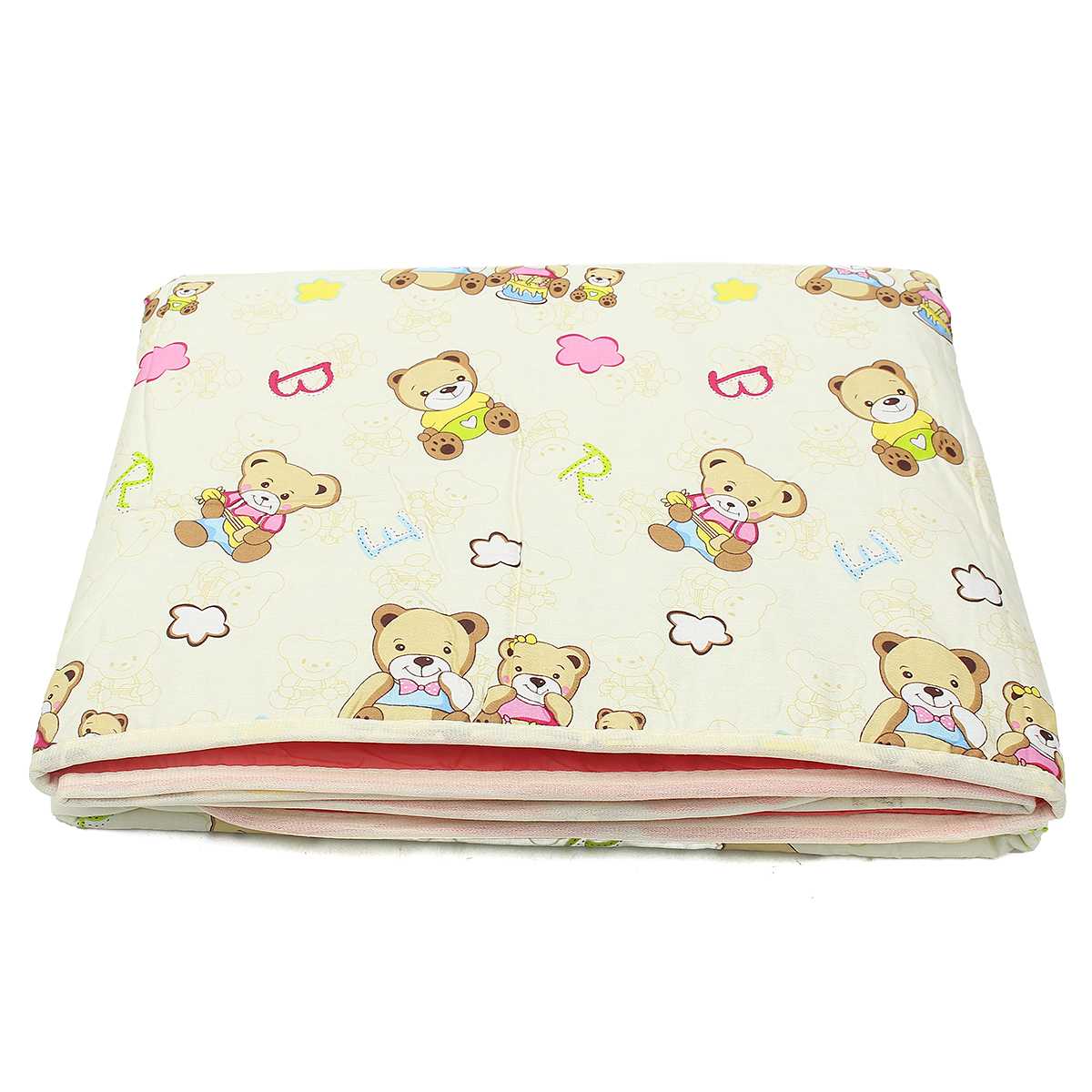 Baby Volwassen Baby Luier Nappy Urine Mat Kid Waterdichte Beddengoed Pad Matras 80x120cm 10 Soorten Katoen + polyester Thuis Textiel: Beige Bear