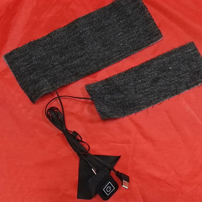 5V 2A USB calentador eléctrico de tela almohadilla de calefacción cintura Abdomen cojín mascota invierno calentador de cintura almohadilla