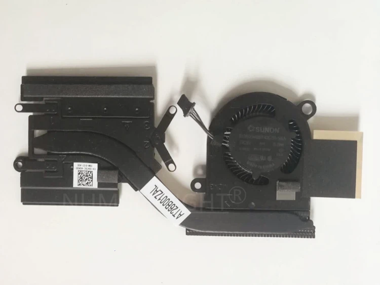Stock CPU Cooler Fan/Heatsink For Dell Latitude 7390 E7390 2-in-1 034T0C 34T0C EG50040S1-CC30-S9A ND55C19 17G18 Radiator