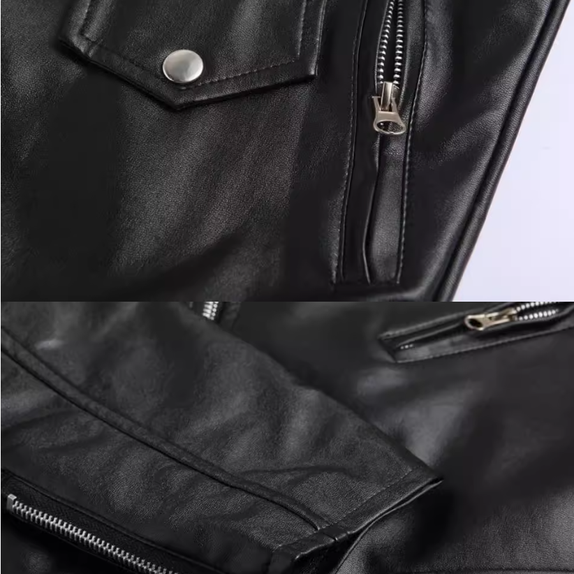 Herenvest Steampunk Homme PU-leer motorfiets mouwloos vest jas vintage meerdere ritsen Victoriaanse gotische herenvesten