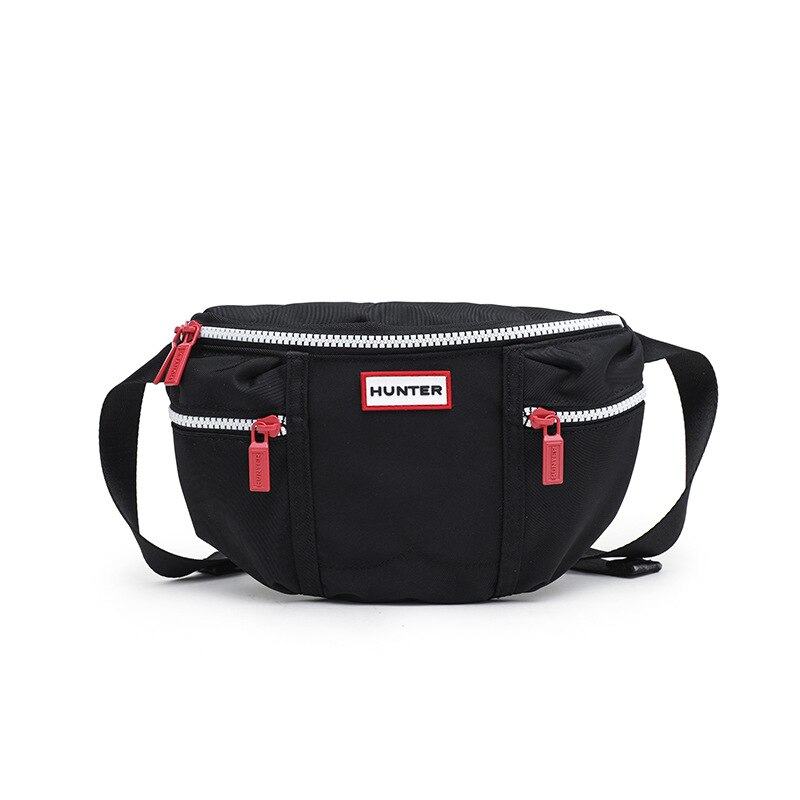 Bolso cruzado con cinturón para Mujer, riñonera deportiva a la , bolso de hombro con Diagonal, Rioneras: black