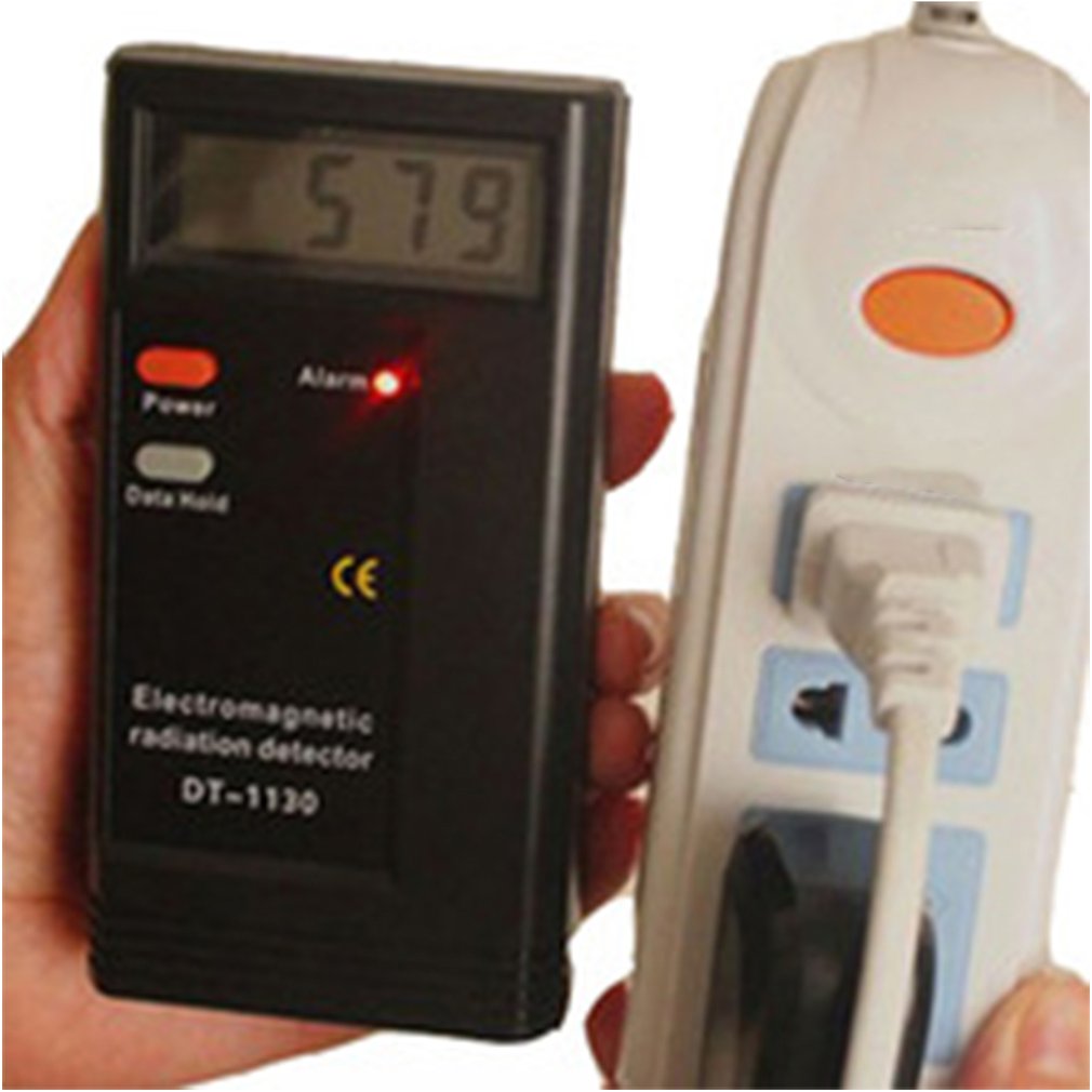 Détecteur de rayonnement électromagnétique numérique LCD EMF mètre dosimètre testeur outil de mesure de rayonnement