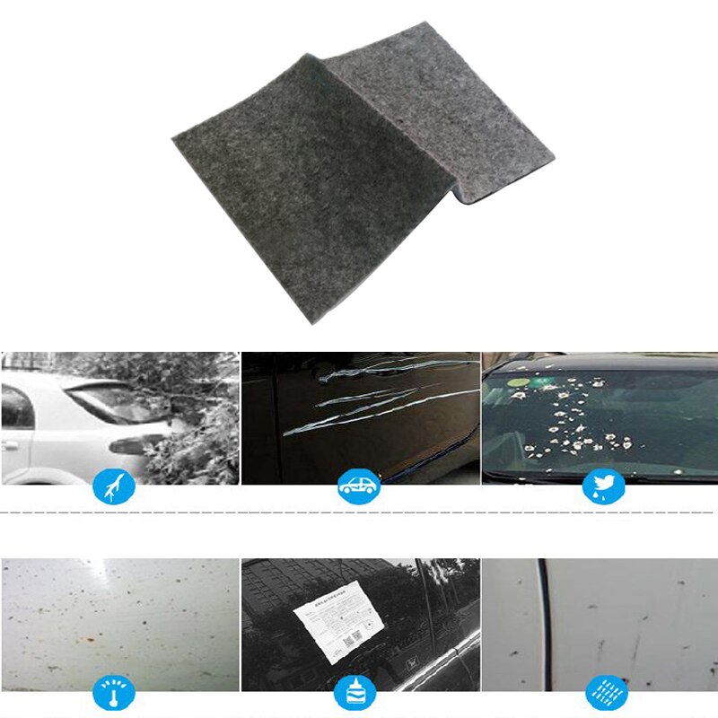 Car paint treasure scratch repair artifact nano cloth repair spray paint cloth asphalt degumming degumming agent cleaner Repair