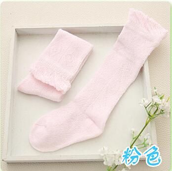 baby Spring/Autumn Tights Cotton Baby Girl Pantyhose Kid Infant Knitted Collant Tights Soft Infant Clothing: Black / 12M