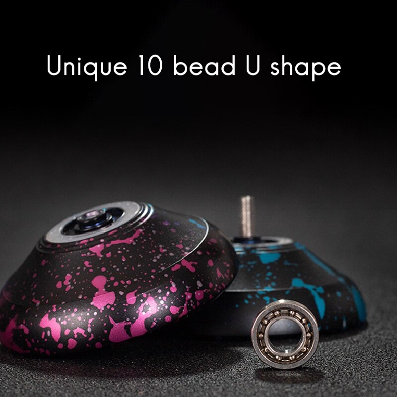 Professional  h2- string butterfly alloy responsive yoyo with 10 10 bearings for advanced players