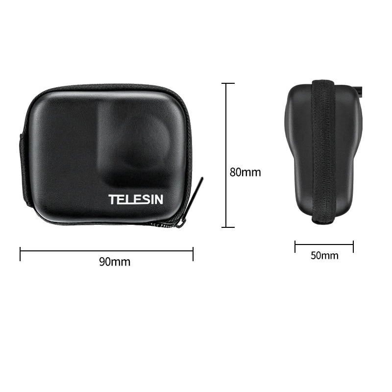 Funda carcasa subacuática TELESIN 45M, funda protectora resistente al agua para Insta360 ONE R 360 Edition, accesorios para cámara