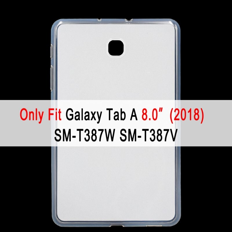 Miękki futerał dla samsung Galaxy Tab A A6 10.1 10.5 7.0 8.0 9.7 2015 2016 2017 2018 2019 T510 T580 P580 T590 T550 pokrywa: For SM-T387W SM-T387