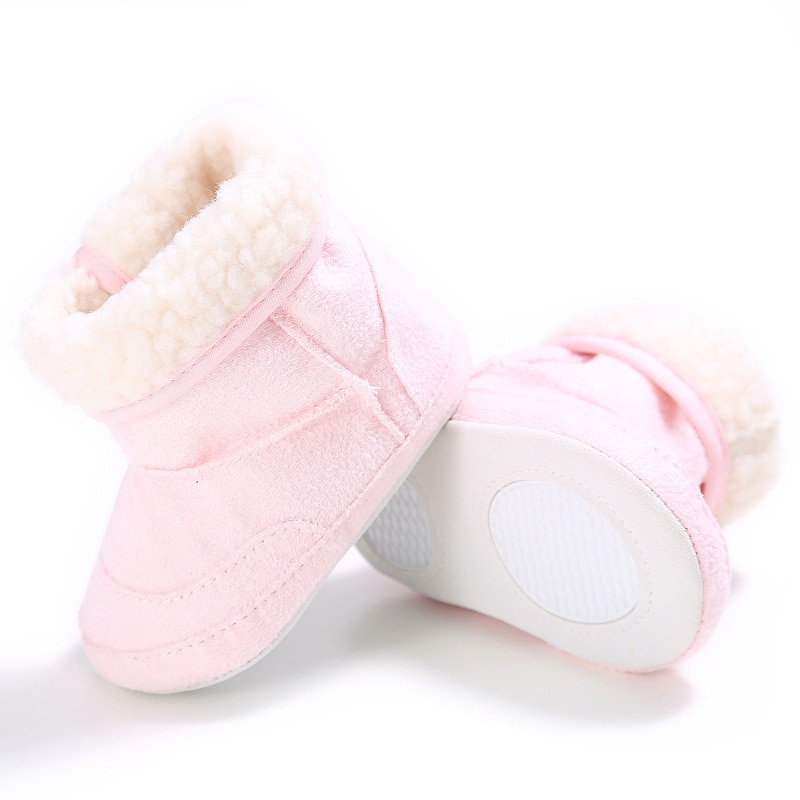 DOGEEK Neueste Baby Kleinkind Schuhe Winter 0-1 Jahre alt Mehrfarbige Schuhe Junge Mädchen Stiefel Nicht-Unterhose Unterseite warme Schnee Stiefel Baby Schuhe