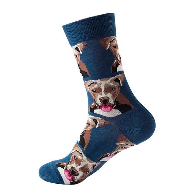 Crew Funny Women Socks Border Collie Schnauzer Lab Scottie Beagle Boxer Pug Bulldog Sheltie Golden Doodle Retriever